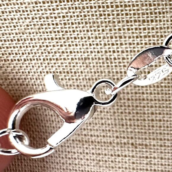 Freshwater Pearl Flower Mother of Pearl Teardrop Necklace - Picture 5 of 8